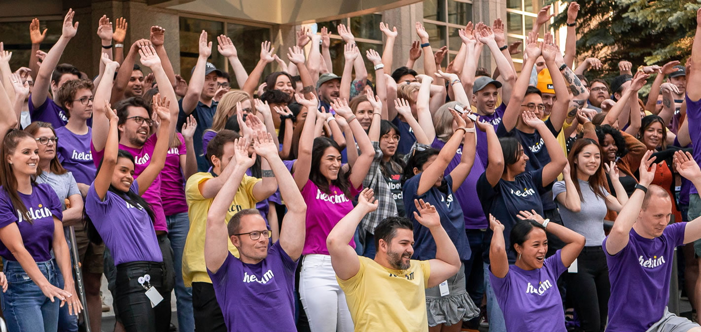 Helcim team group photo