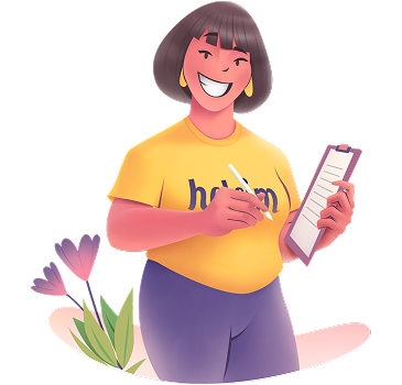 Registration checklist illustration