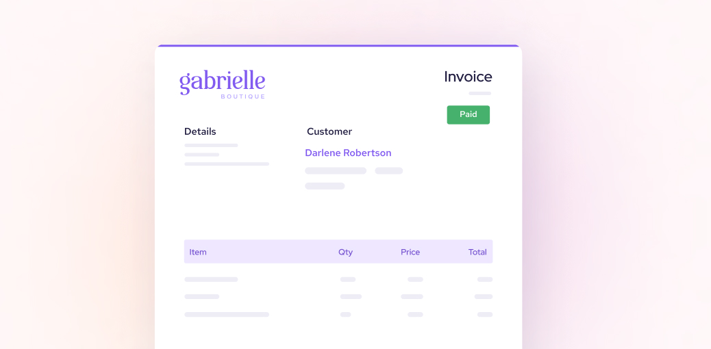 Send and manage invoices