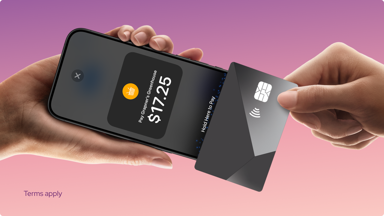 Tap to Pay on iPhone is available on the Helcim Point of Sale app