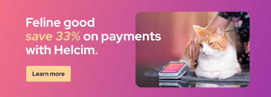 veterinarians save 33% with Helcim