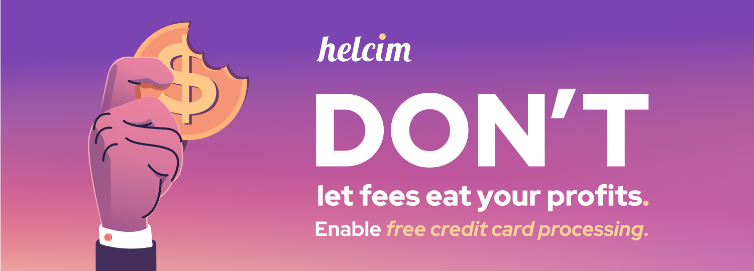 Implement surcharging with Helcim Fee Saver