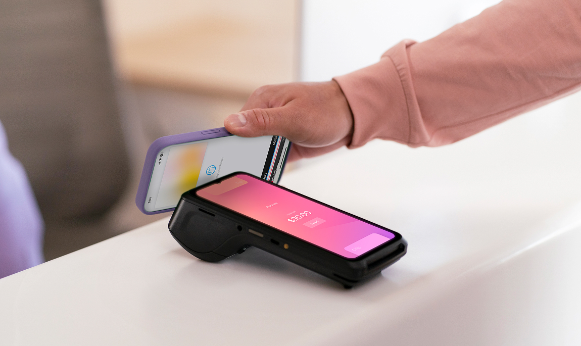 Cat is getting rest next to Smart Terminal