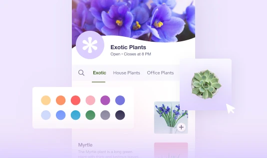 Select branding colors for ecommerce websites