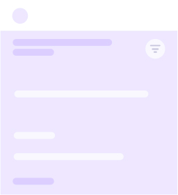 Purple card illustration