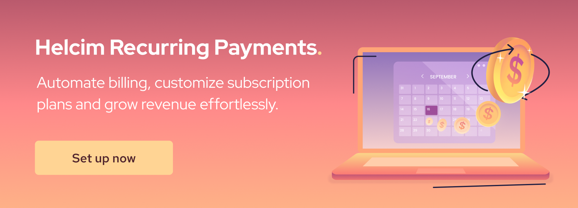 Automate billing with Helcim