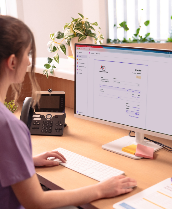 Hanna is sending invoice