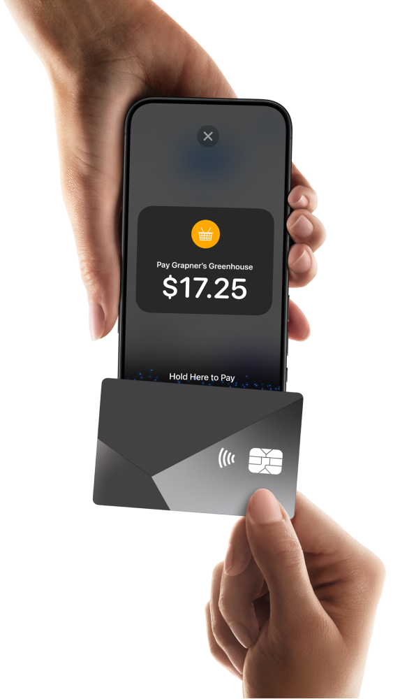 Tap to pay illustration