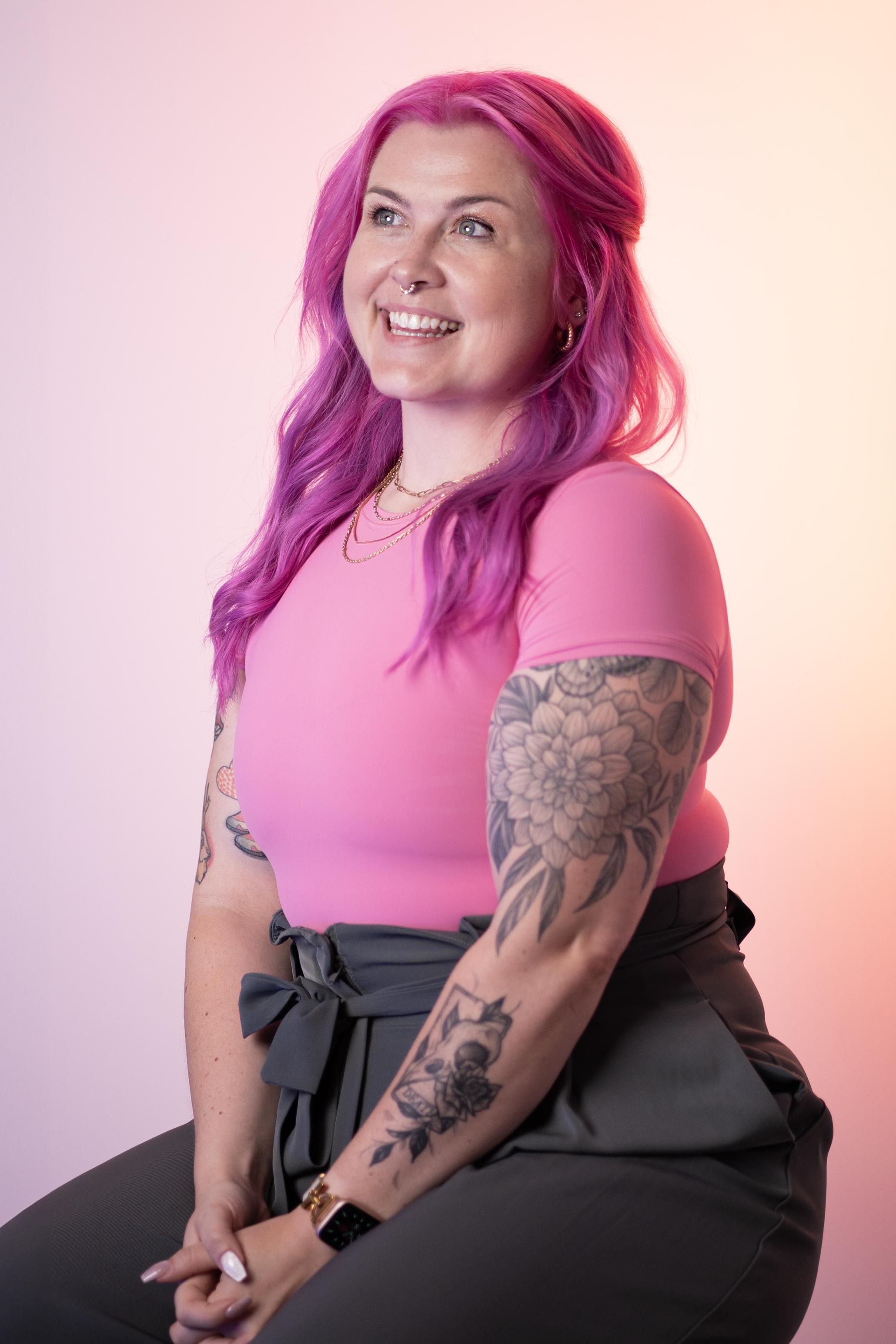 Team member Caileigh