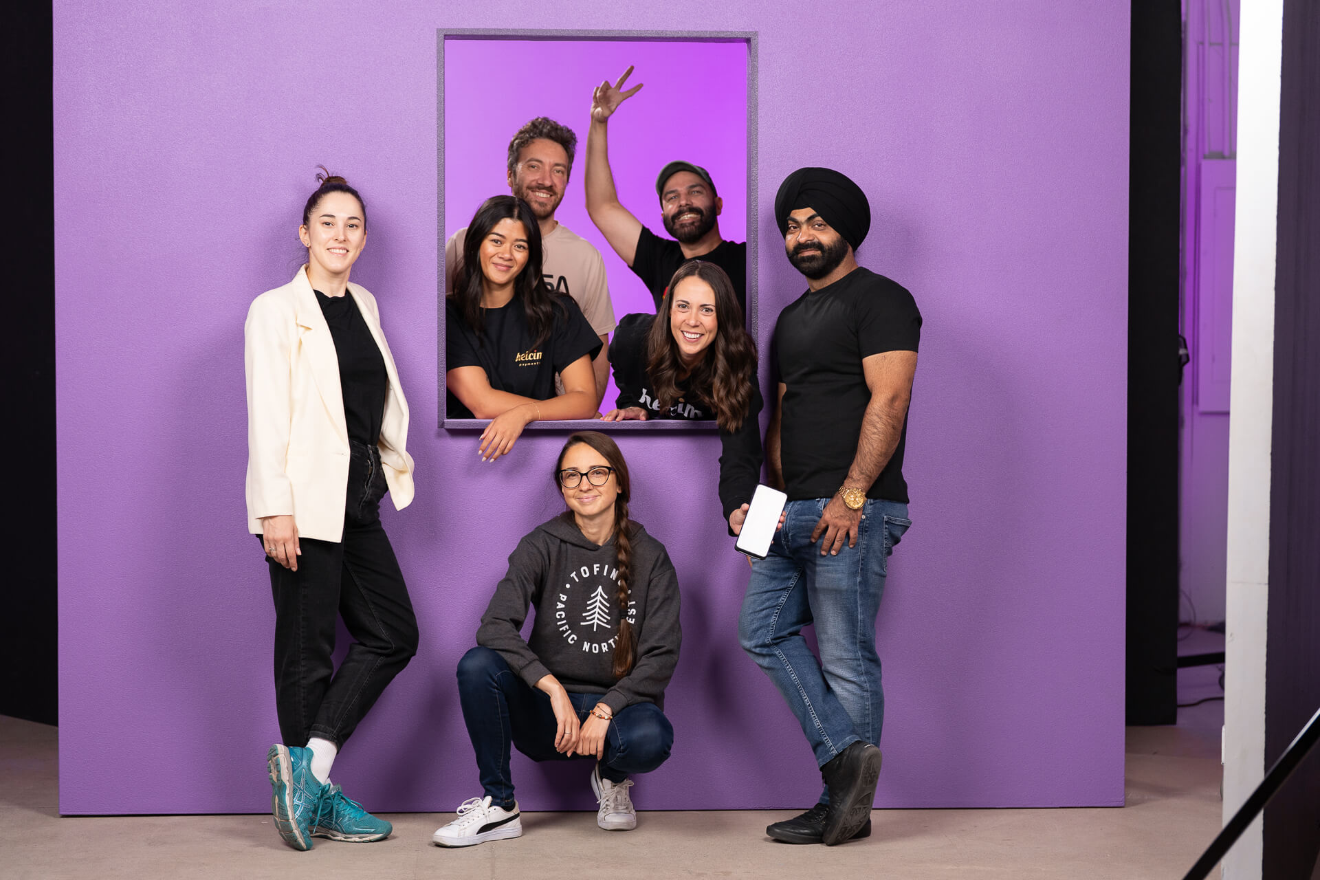 Helcim Calgary campaign behind the scene image 2